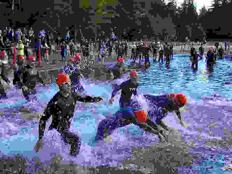 Triathlon-calculator-swim-start