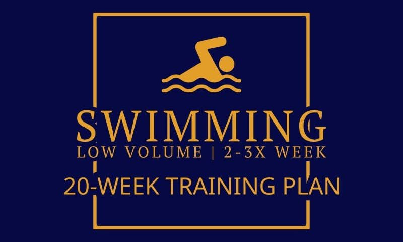 20 - Week Low Volume Swimming Training Plan - Breno Melo Endurance Coaching